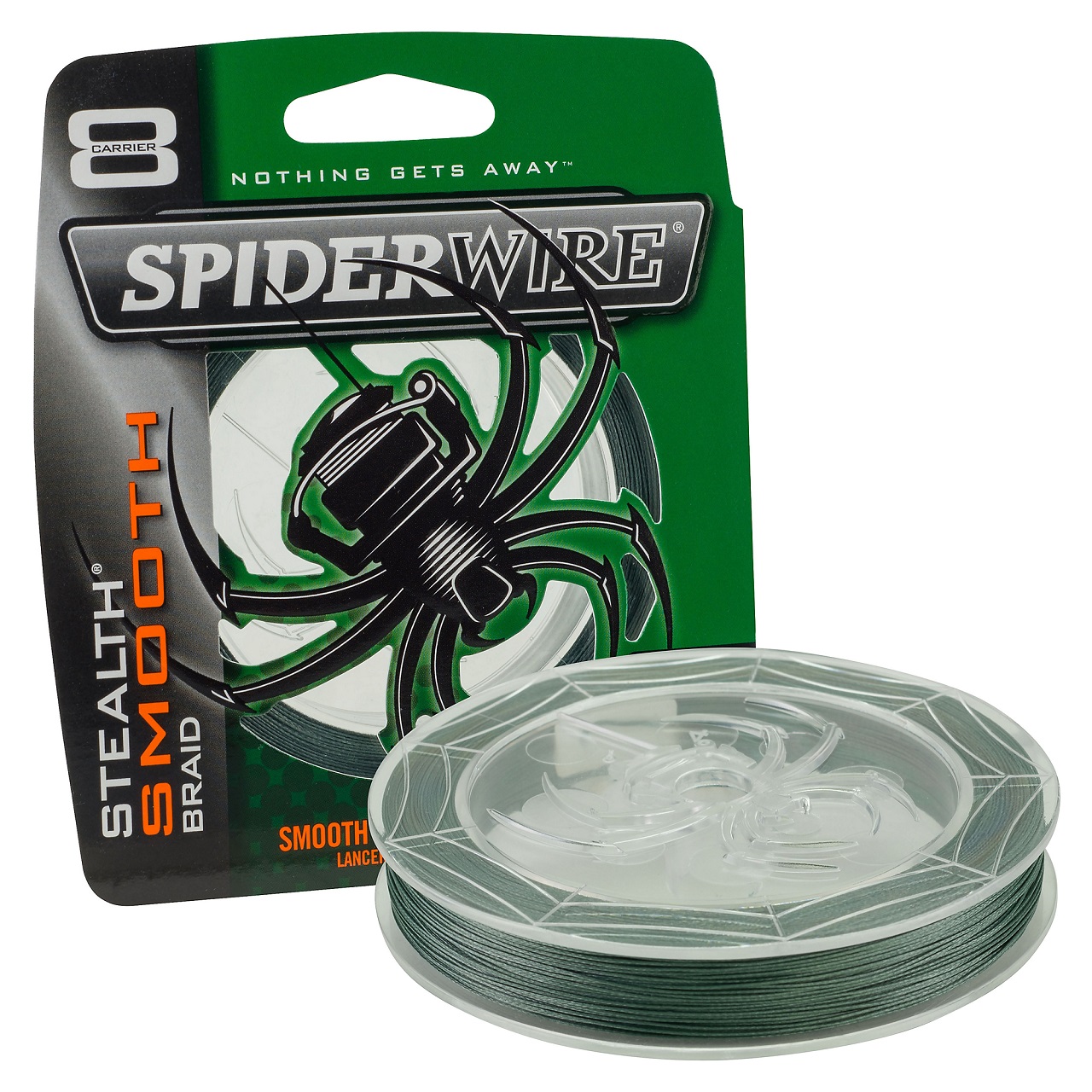 SpiderWire Stealth Smooth Moss Green 8x 150mt 1422075.jpg