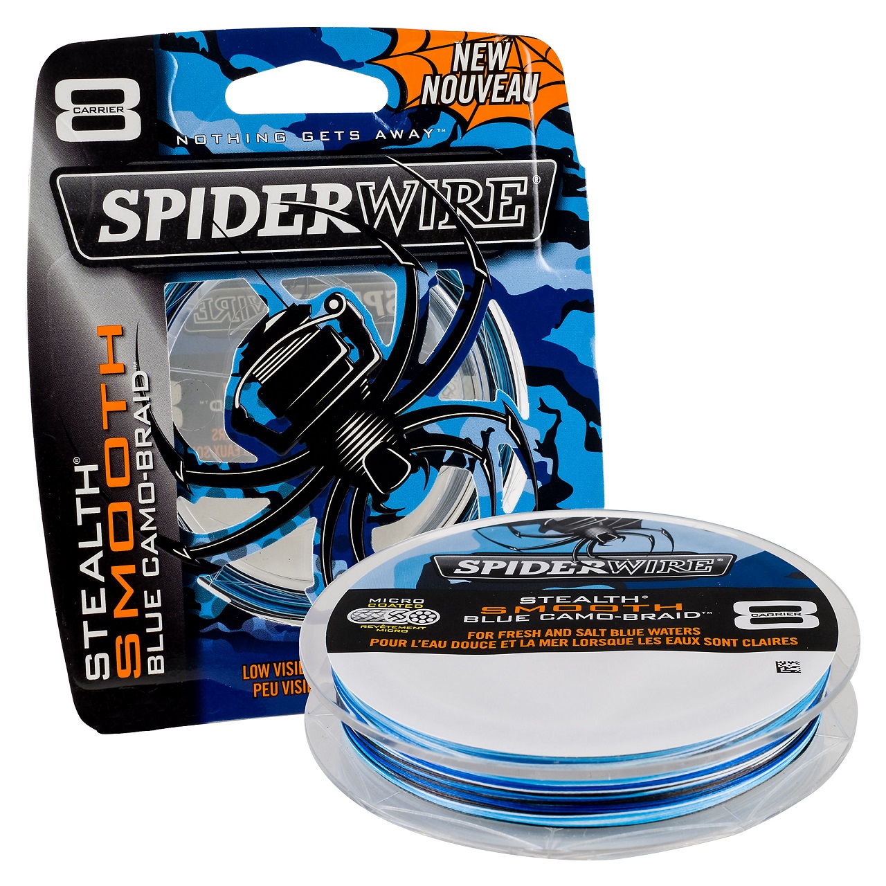 SpiderWire Stealth Smooth Blue Camo 8x 150mt 1476022.jpg