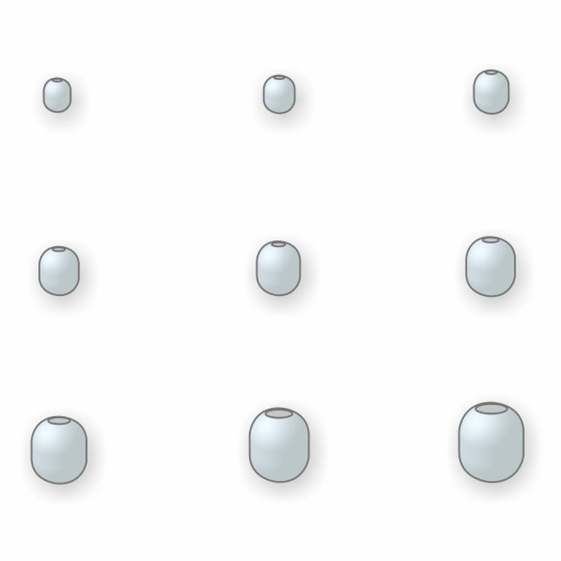 stonfo PERLINE FORO CALIBRATO