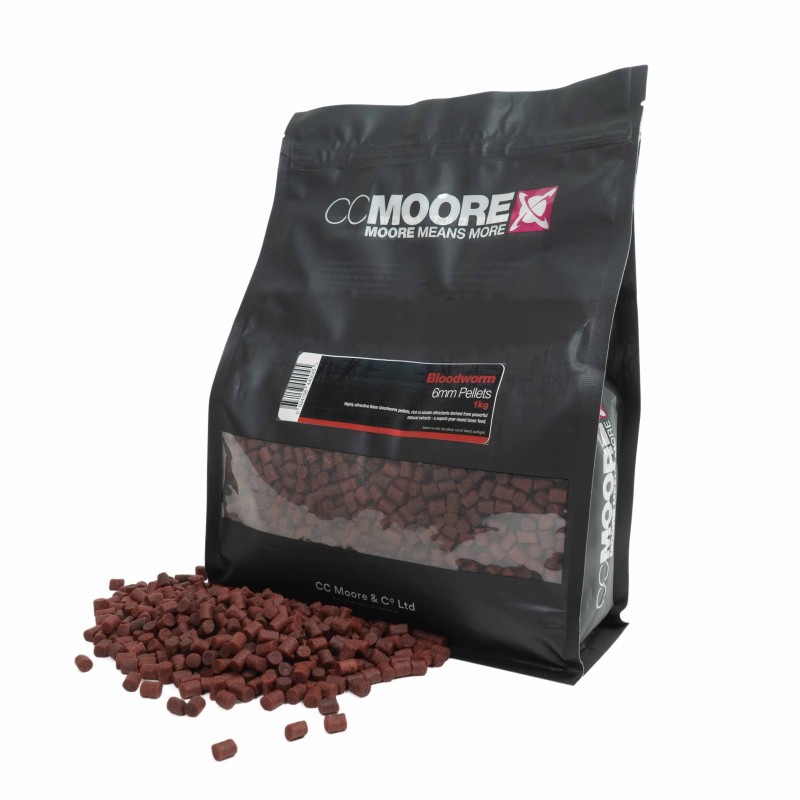 CC Moore Bloodworm Pellets 2mm 1kg 90771.jpg