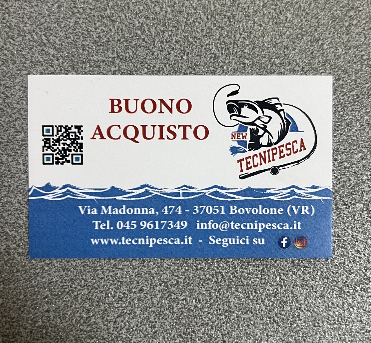 New Tecnipesca Buono Regalo