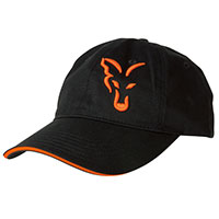 fox Fox Black / Orange baseball cap CPR925.jpg