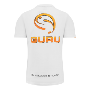 Guru Guru Tackle - Maglietta semi-logo bianca GCL235_1.png