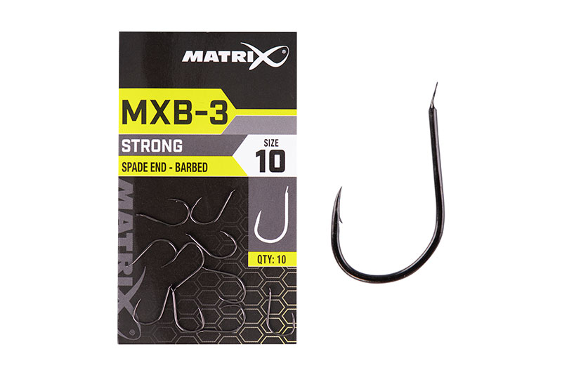 matrix Matrix MXB-3 Barbed Spade End (Black Nickel) GHK164.jpg