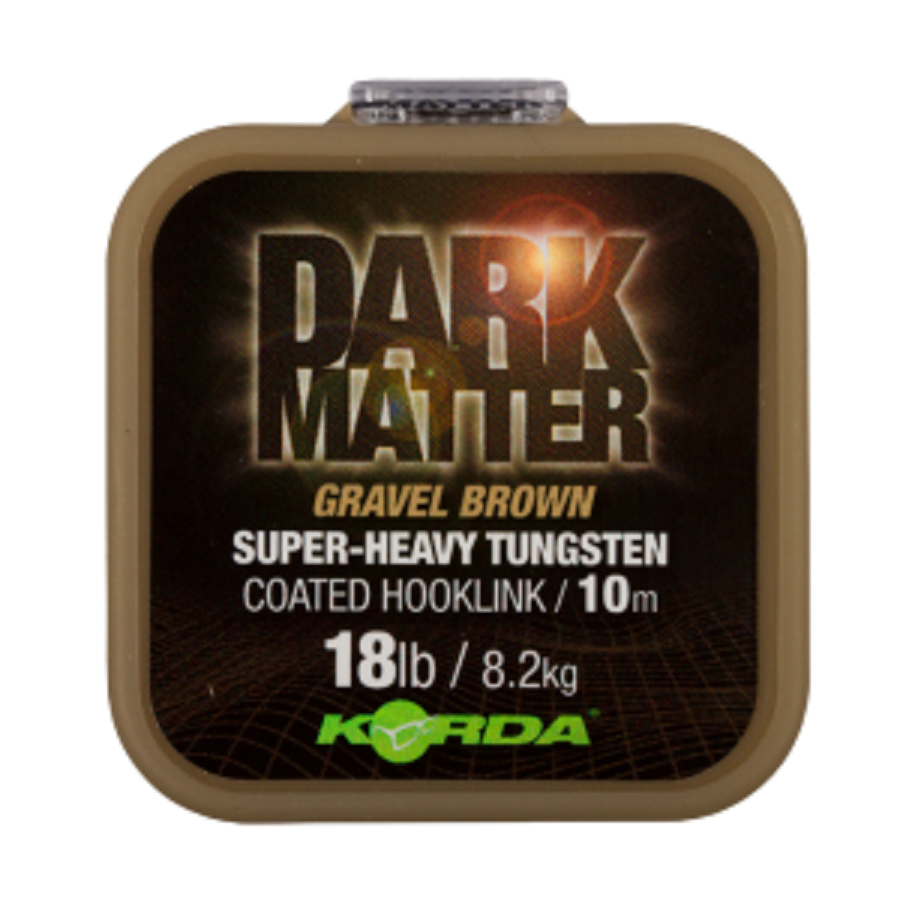 Korda DARK MATTER TUNGSTEN COATED BRAID KDMCG18.png