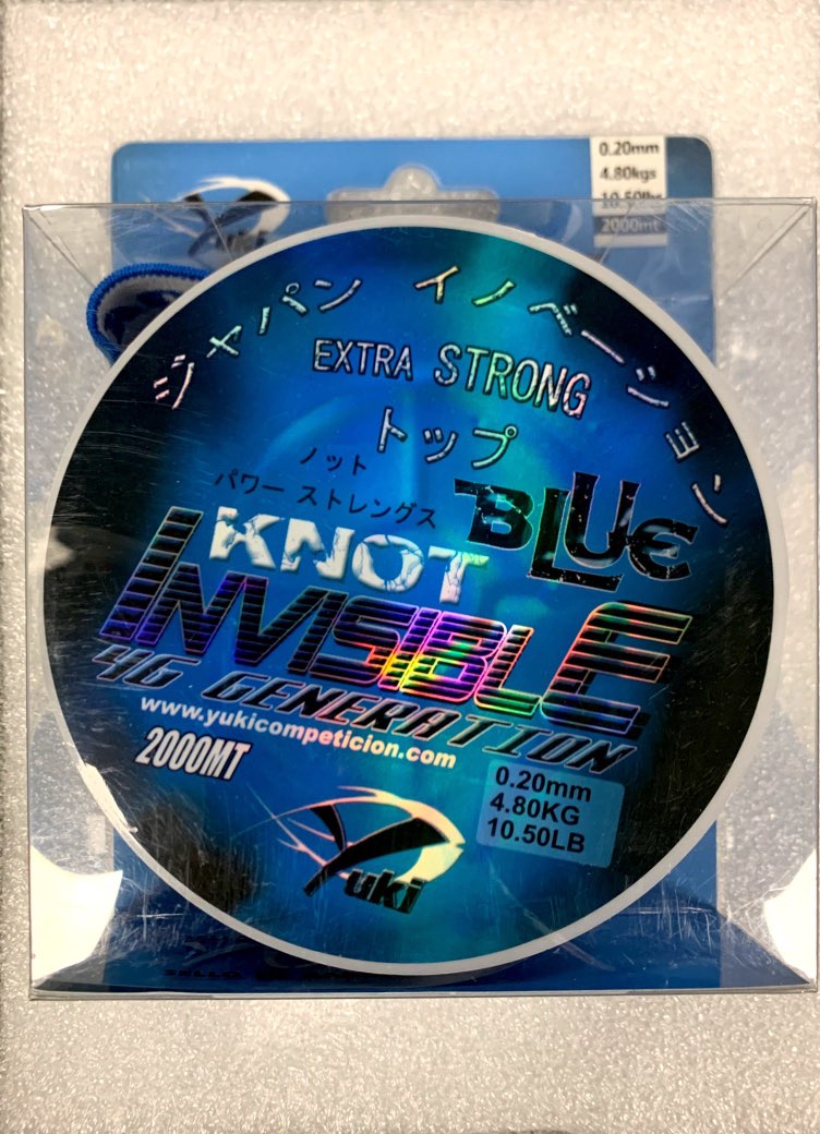 Yuki NYLON INVISIBLE KNOT BLUE 2000MT