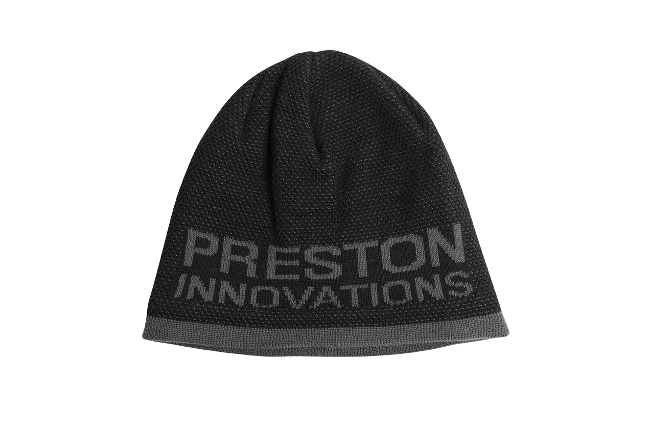 preston PRESTON BLACK/GREY BEANIE P0200168.jpg