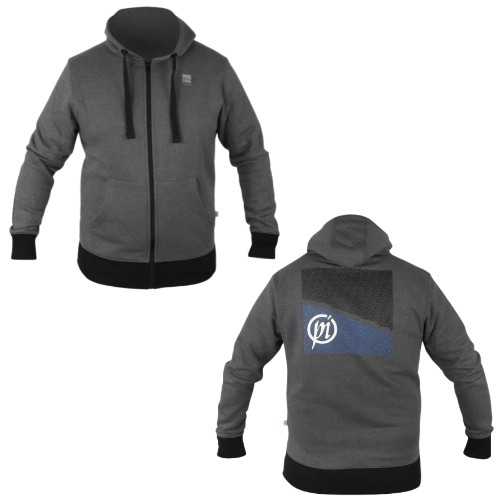 preston PRESTON GREY ZIP HOODIE