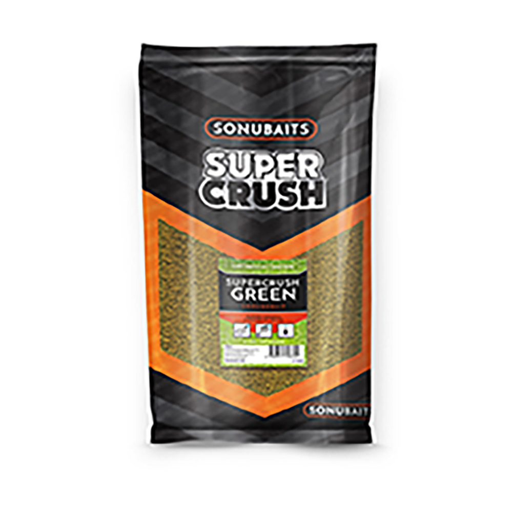 Sonubaits SONU SUPERCRUSH GREEN GROUNDBAIT (2KG) S1770006.jpg