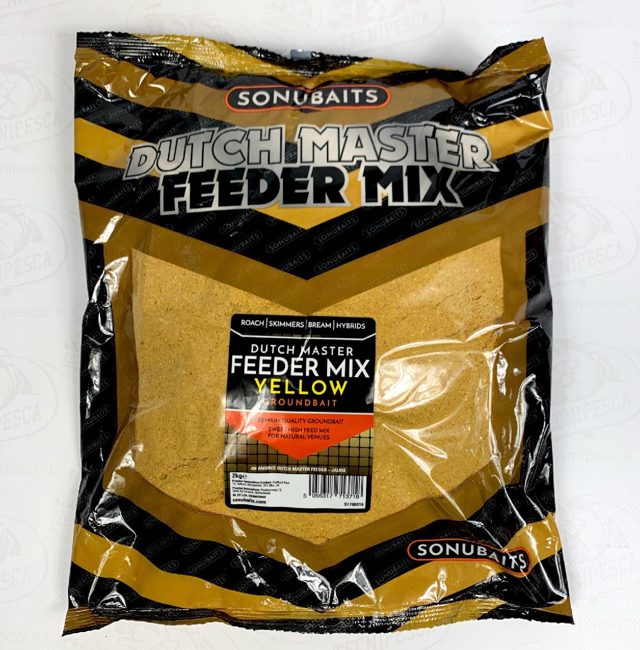 Sonubaits SONU DUTCH MASTER FEEDER MIX YELLOW 2KG S1780016.jpg