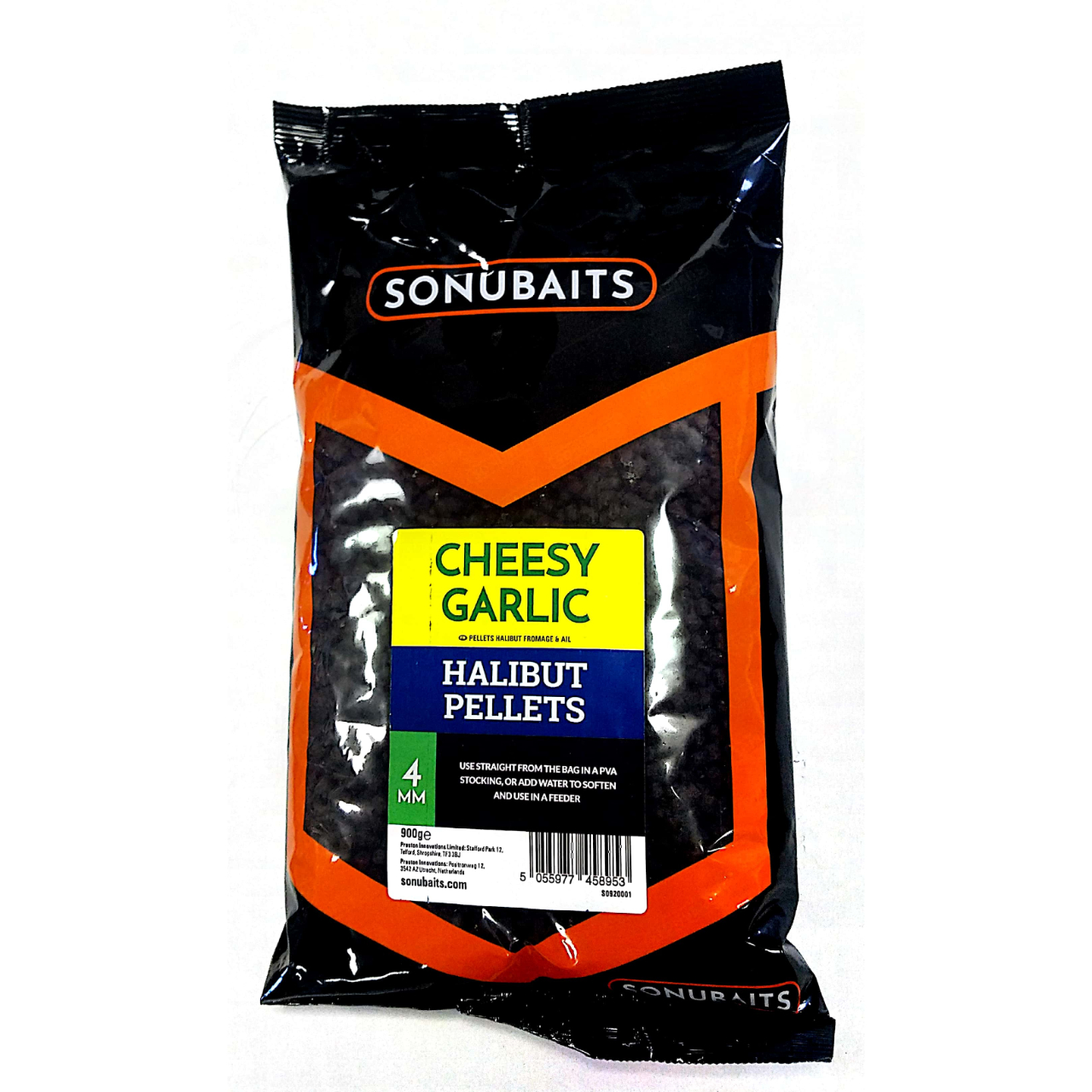 Sonubaits SONU CHEESY GARLIC HALIBUT PELLETS S1920003.jpg