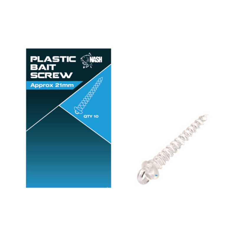 Nash Plastic Bait Screw 8mm T8049.jpg